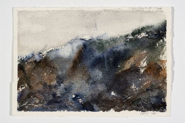 Making Space XX, watercolour on Grumbacher, 11x8 in.